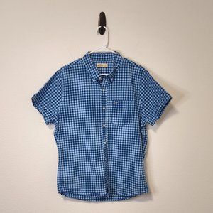 Holister XL Button Up Short Sleve Shirt Mens